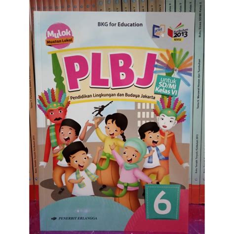 Jual Buku Mulok Muatan Lokal PLBJ Erlangga SD Kelas 1 2 3 4 5 6