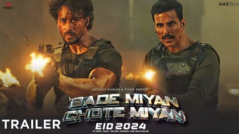 Bade Miyan Chote Miyan Trailer Akshay Kumar Tiger Shroff Bade