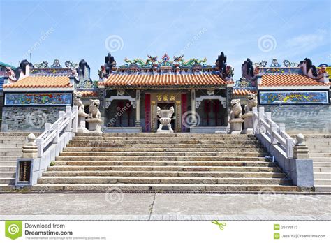 Templo Chino En Hong Kong Imagen De Archivo Imagen De Emperador