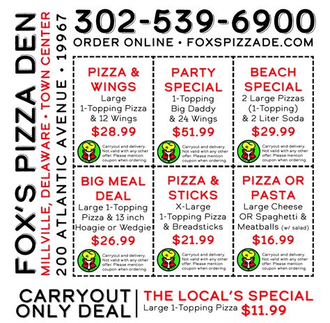 pizza pizzazz millville new jersey 4