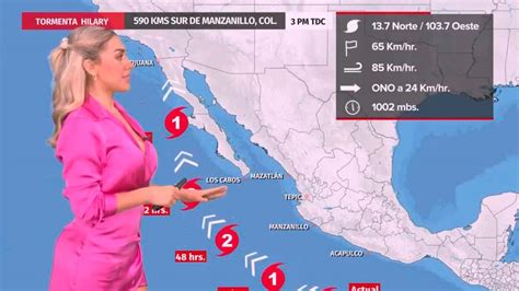 El Clima Para Hoy 16 De Agosto De 2023 Con Jessica De Luna Grupo Milenio