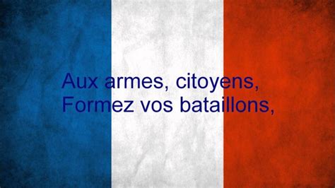 La Marseillaise Instrumental 6 couplets | Couplet, La marseillaise, Youtube