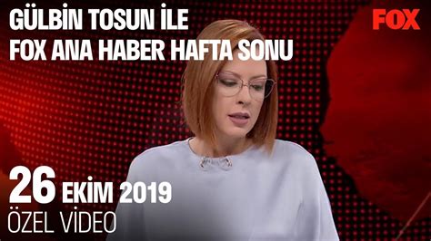 Akar iftiralara yanıt verdi 26 Ekim 2019 Gülbin Tosun ile FOX Ana