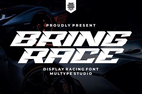 Bring Race Font | Multype Studio | FontSpace