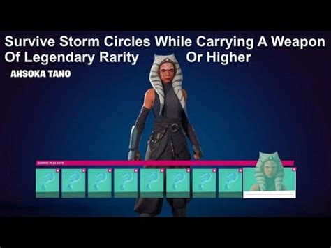 Survive Storm Circles While Carrying A Weapon Of Legendary Rarity Or