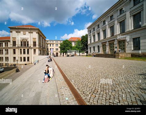 Lion Building And Melanchthonianum University Of Halle Wittenberg