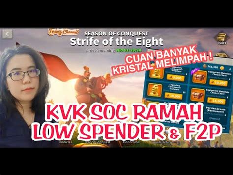 Kvk Soc Ramah Low Spender F P Hemat Banyak Tiap Kvk Kristal