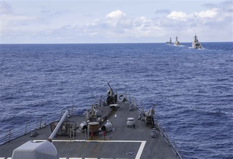 U S Navy Jmsdf Strengthen Alliance Through Bilateral Advanced