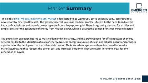 PPT Small Modular Reactor Market PowerPoint Presentation Free