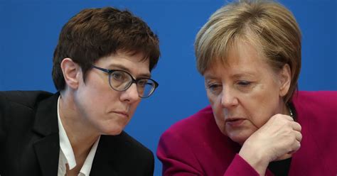 Meet Annegret Kramp-Karrenbauer Merkel's protege