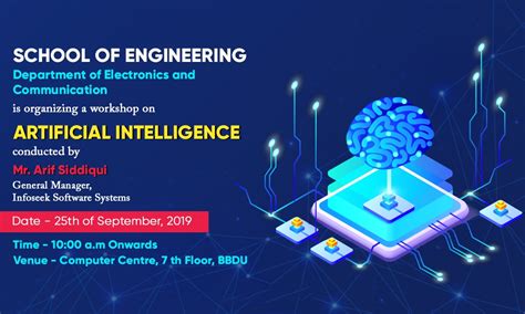 Workshop On Artificial Intelligence Bbdu