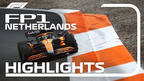 FP1 Highlights 2022 Dutch Grand Prix YouTube