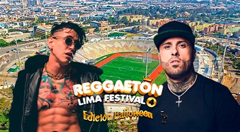 Reggaetón Lima Festival 4 edición Halloween regresa al Estadio San