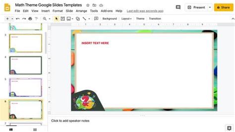 EDITABLE GOOGLE SLIDES™ Templates | MATH by Teaching Literacy | TpT