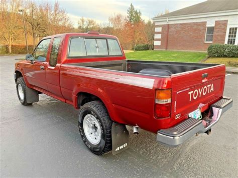 Toyota Pickup Extended Cab Wd With Only K Original Miles V