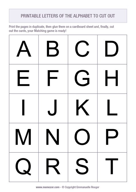 ️ [FREE] Alphabet Letters Printable MockoFUN, 60% OFF