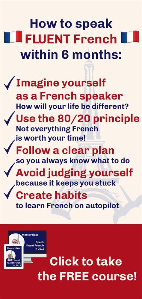 How To Speak Fluent French Within Months Learn French Learn French