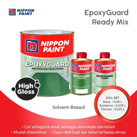 Jual Cat Epoxy Guard Nippon Paint Komponen Liter Cat Lantai