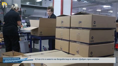 4,5 на сто е нивото на безработица в област Добрич през януари - YouTube