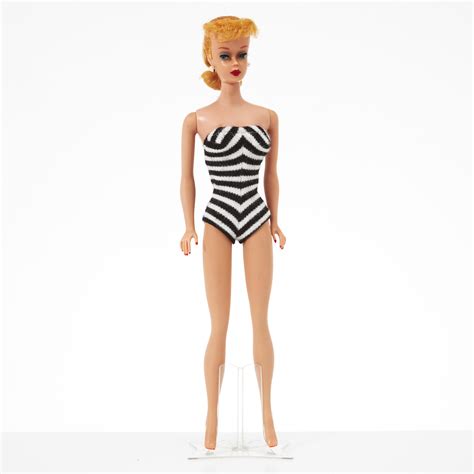 Images For 3390028 BARBIE 850 Blonde Pony Tail With Curly Bangs