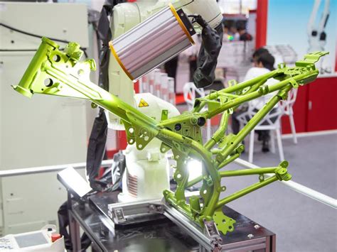 Kawasaki Robot Arm Vision Inspect Assembly Part Editorial Stock Photo ...