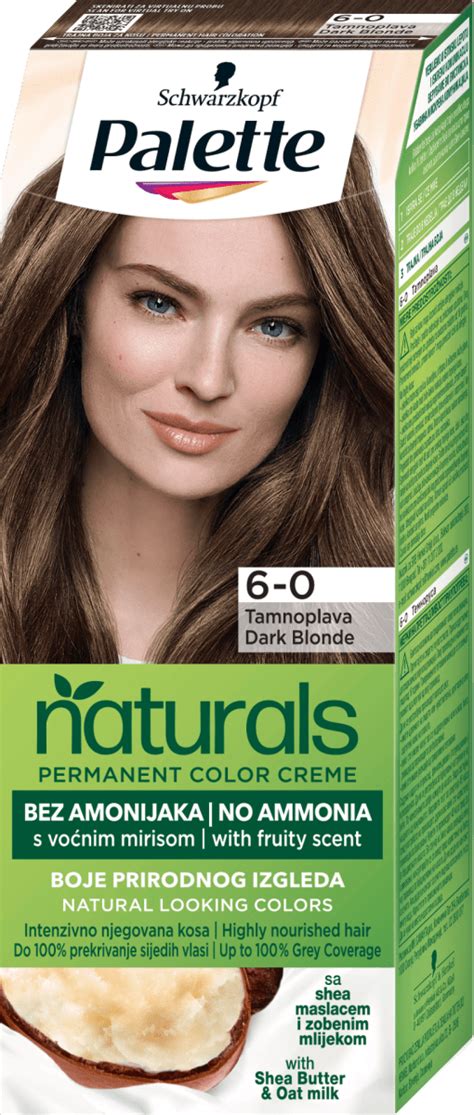 Palette Naturals Color Creme Boja Za Kosu Dark Blond Kom