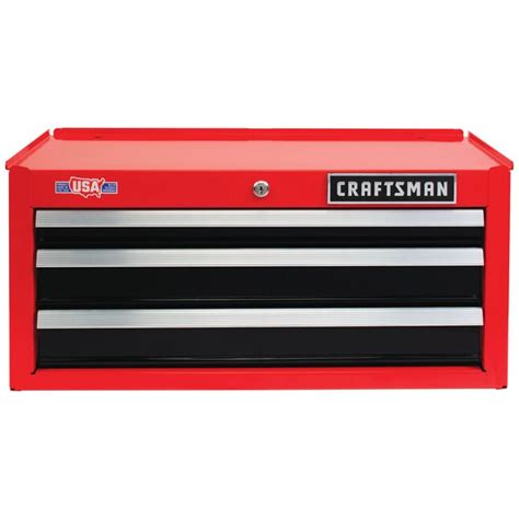 CRAFTSMAN 2000 Series 26-in W x 12.25-in H 3-Drawer Steel Tool Chest ...