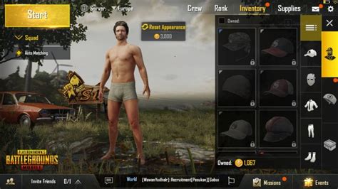 PUBG Mobile How To Change Your Character S Name And Apperance