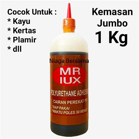 Jual Lem Busa Madu PU MR IUX 1 Kg Polyuritane Adhesive Shopee Indonesia