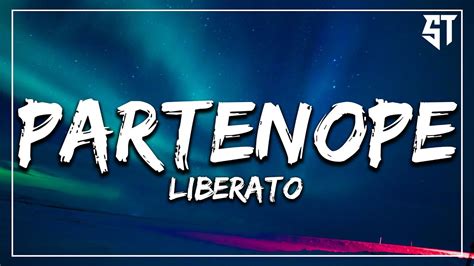 Liberato Partenope Testo Lyrics Youtube