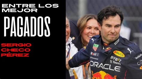 CHECO PÉREZ el cuarto mejor pagado de la FÓRMULA UNO YouTube