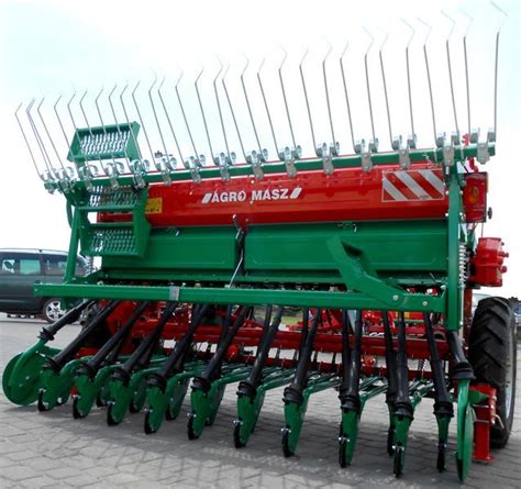 Agro Masz Drillmaschine Seed Drill Siewnik Rz Dowy Sr Zabielski