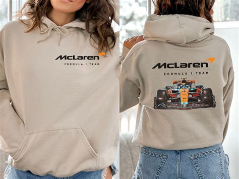 Formula 1 Mclaren Hoodie, F1 Merch, Mclaren Shirt, Lando Norris Hoodie