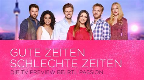 Gute Zeiten Schlechte Zeiten Gzsz Preview Bei Rtl Passion