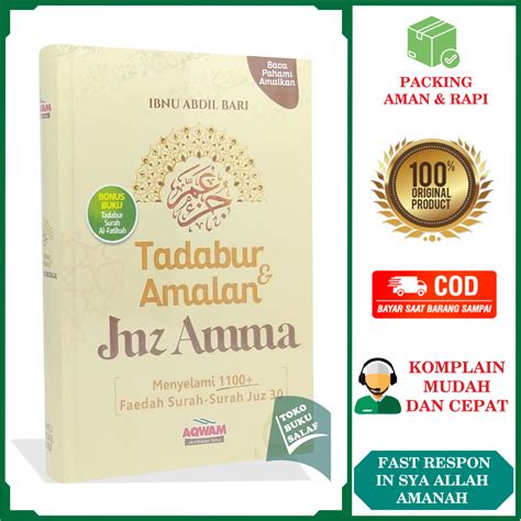 Jual Tadabur Dan Amalan Juz Amma Menyelami Faedah Surah Surah Juz