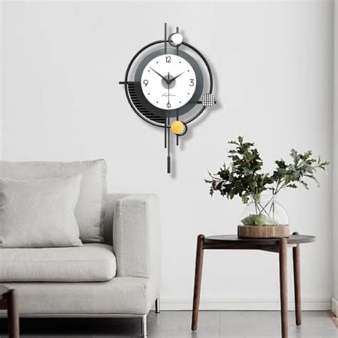 Moderne Minimaliste Horloge à pendule murale Silencieuse sans tic tac