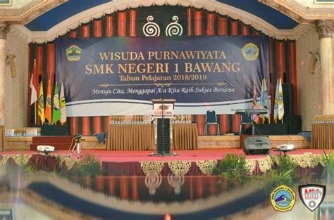 Wisuda Purnawiyata Smkn Bawang Tahun Pelajaran Acara