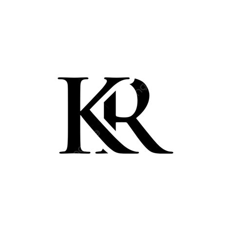 Kr Logo Vector Design Images Initial Kr Alphabet Logo Design Template