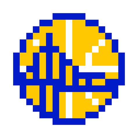 Nba Logo Pixel Art