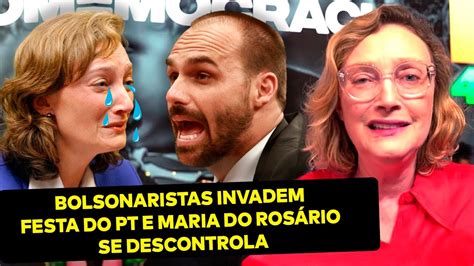 Sensacional Eduardo Bolsonaro Quebra Tudo No Aniversário Do Pt E Maria