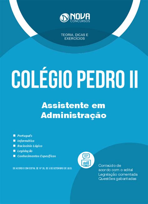 Apostila Col Gio Pedro Ii Assistente Em Administra O