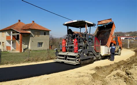 Asfaltiranje Puta U Zaseoku Sin Eli I U Mz Kutlovo Glas Umadije