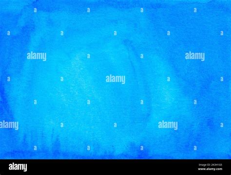 Watercolor Deep Blue Liquid Background Texture Hand Painted