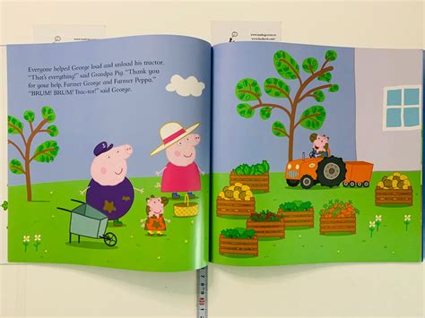 Peppa Pig George S Tractor Readingcorner Ro