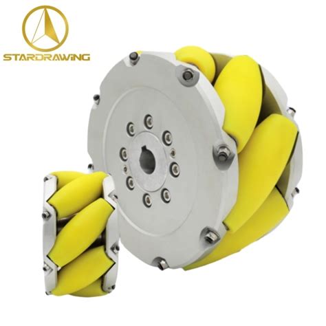 Stardrawing Inch Mm Heavy Duty Industrial Agv Mecanum Wheel