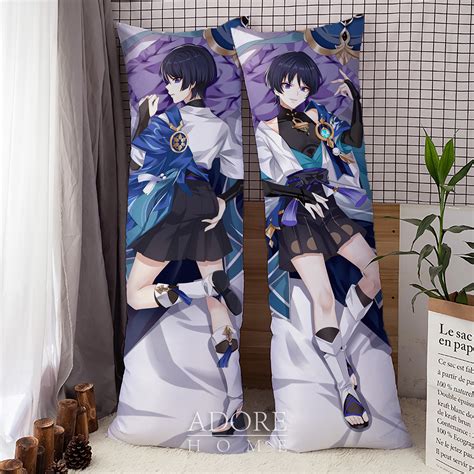 Genshin Impact Wanderer Dakimakura Anime Hugging Body Pillow Etsy Uk