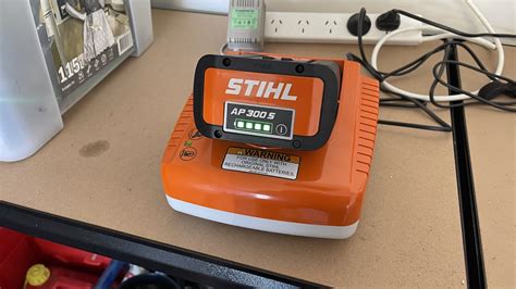 Testing Out The Stihl Ap 300 S Battery To Charge Youtube