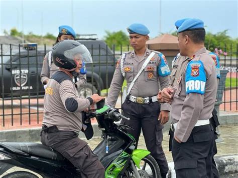 Gelar Gaktibplin Serentak Jajaran Polda Papua Jaring 214 Pelanggar