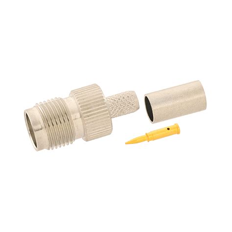 Rf Connector Coaxial Connector Reverse Polarity Tnc Jack Crimp Type