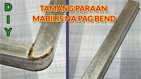 DIY PAANO MAG BEND NG TUBULAR MABILIS NA PARAAN HOW TO BEND TUBULAR